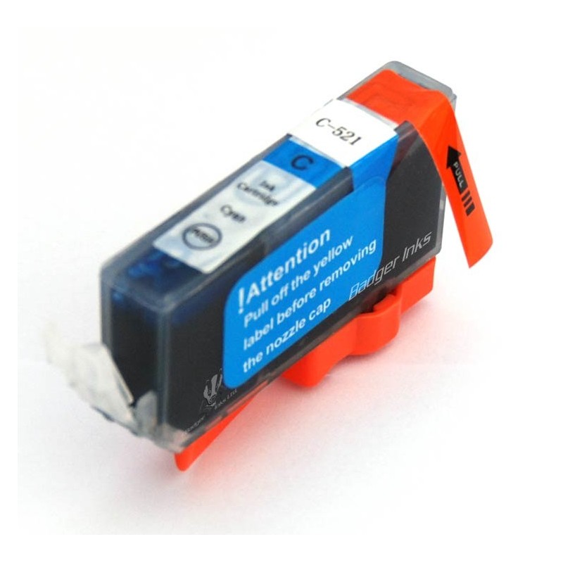 Cartouche compatible CANON CLI-521 cyan