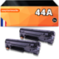 Pack de 2 Toners compatibles HP 44A noir