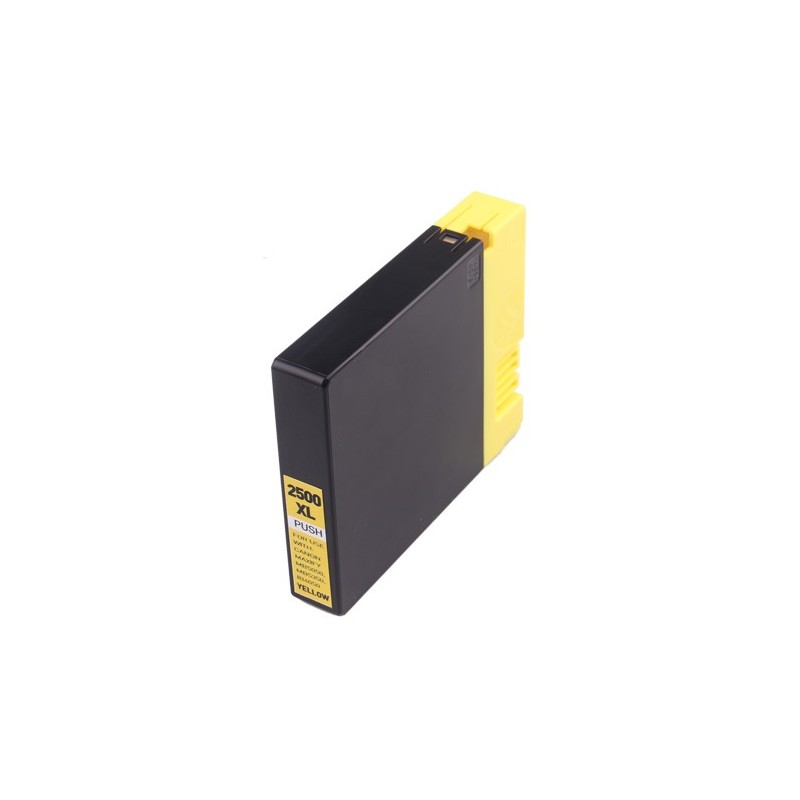 Cartouche compatible Canon PGI-2500XLBK jaune