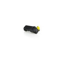 Toner compatible Xerox Phaser 6130 Cartouche de toner generique jaune - Remplace 106R01280