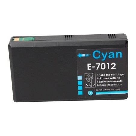 Cartouche compatible EPSON T7012 XXL cyan