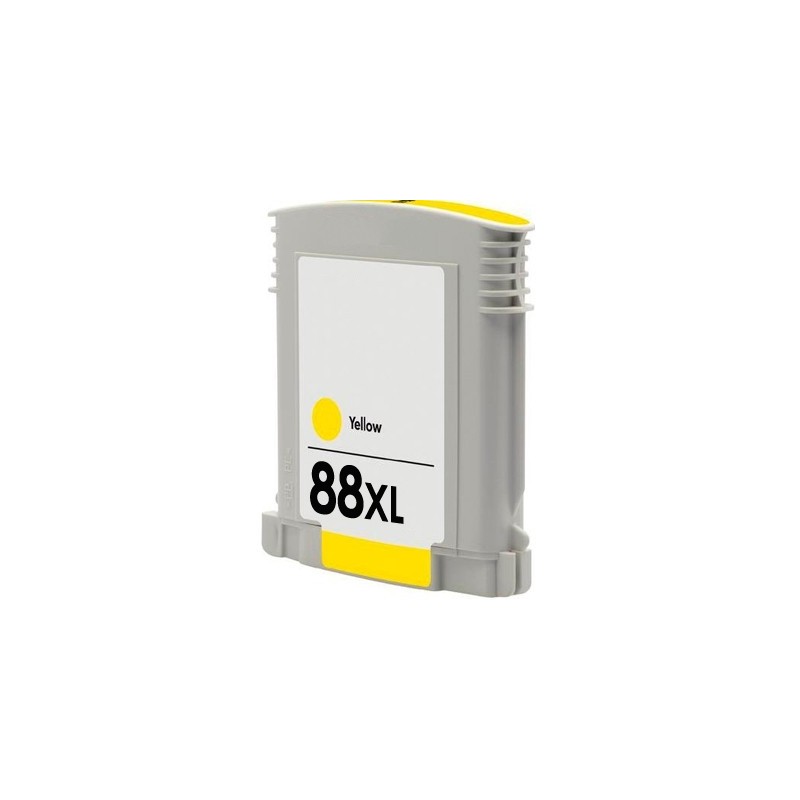 Cartouche compatible HP 88 jaune