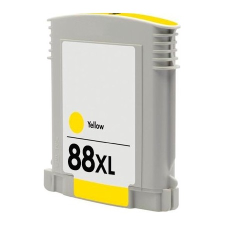 Cartouche compatible HP 88 jaune