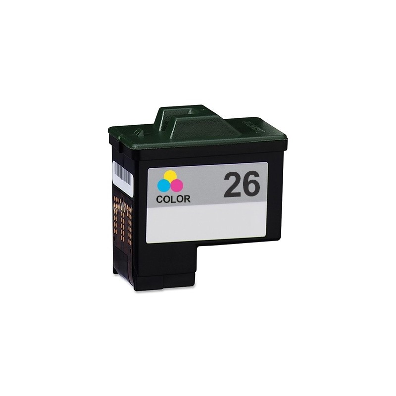 Cartouche compatible LEXMARK 26 couleur