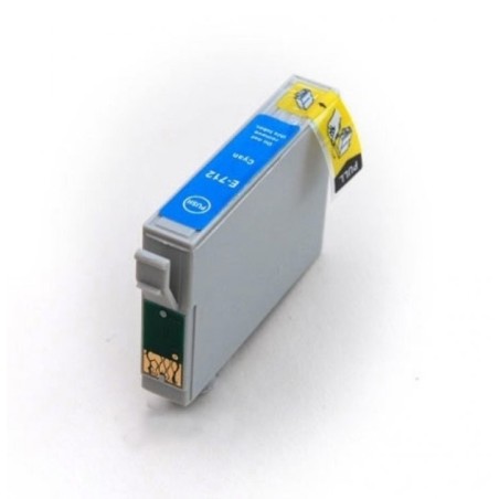 Cartouche compatible EPSON T0712 cyan