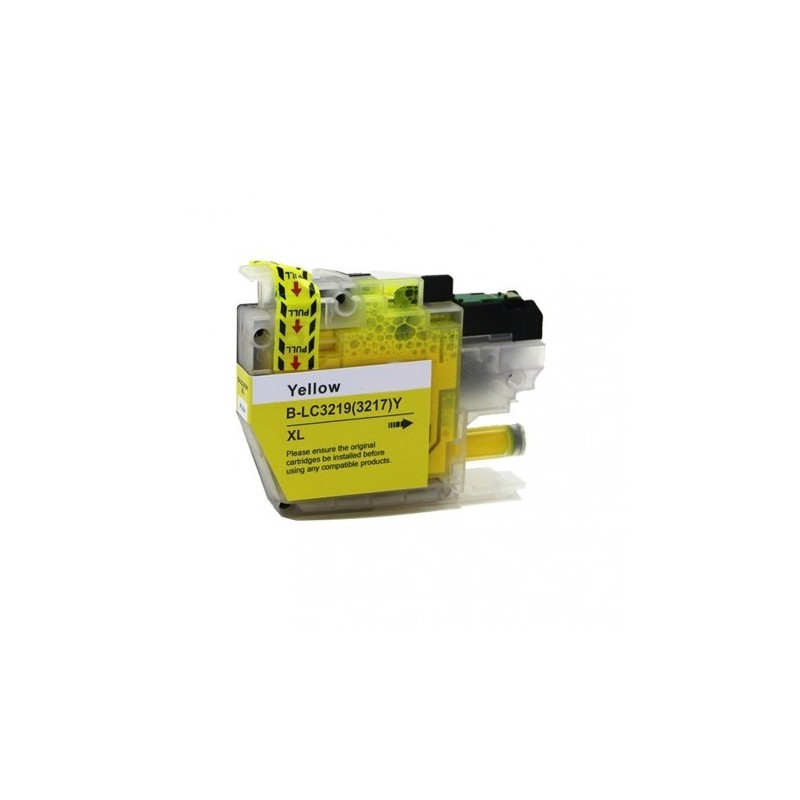 Cartouche compatible BROTHER LC-3219Y XL jaune