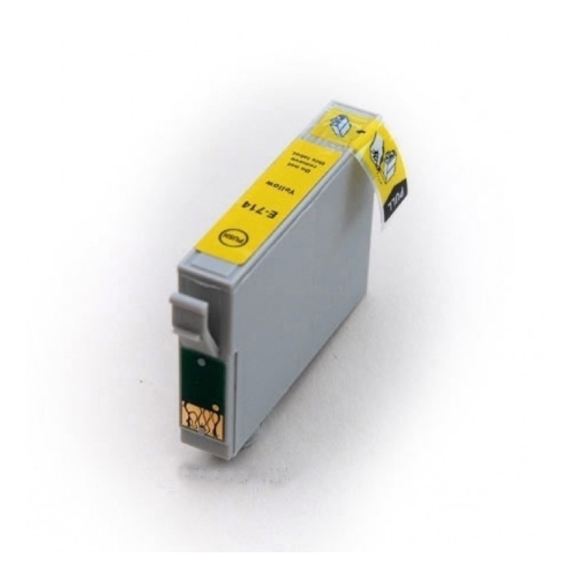 Cartouche compatible EPSON T0714 jaune