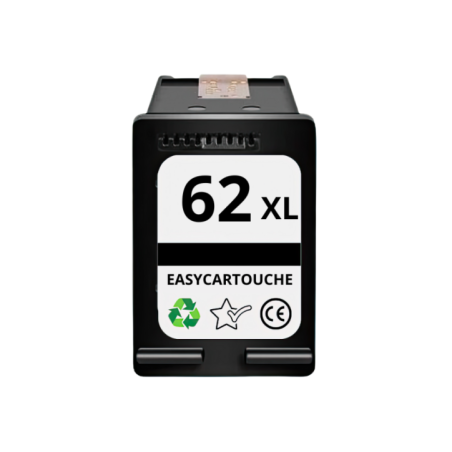 Cartouche compatible HP 62XL noir