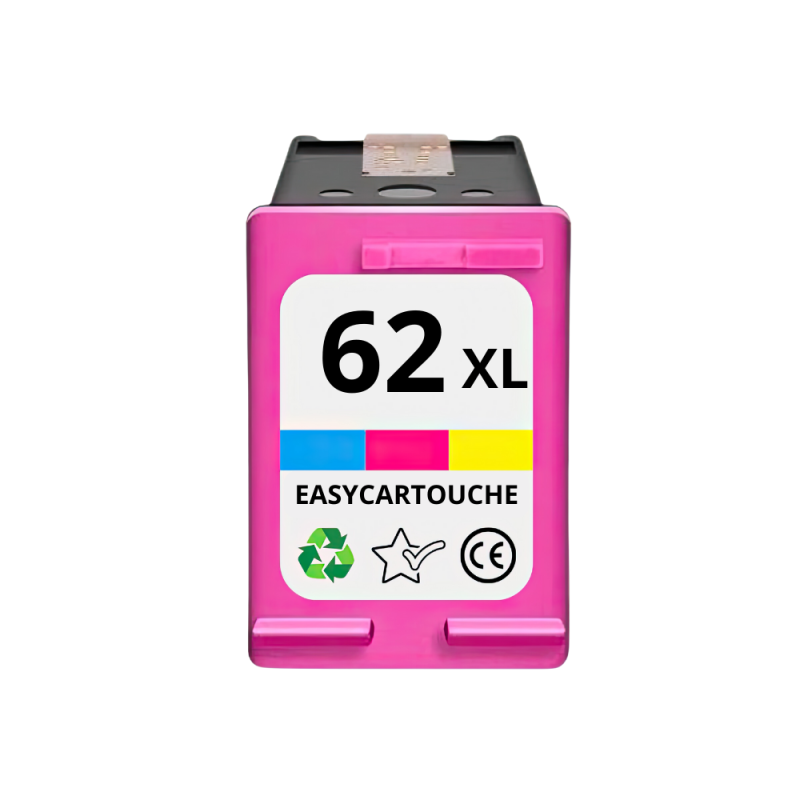 Cartouche compatible HP 62XL couleur