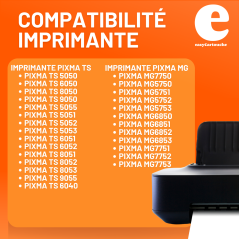 Cartouche Canon PGI-570XL Noire Compatible | EasyCartouche