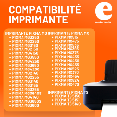 Cartouche Canon PG-540XL Noire Compatible | EasyCartouche