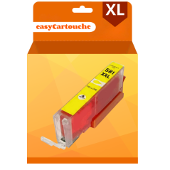 Cartouche Canon CLI-581Y XXL Jaune Compatible | EasyCartouche