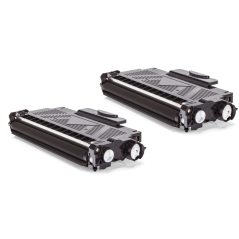 Pack de 2 Toners compatibles BROTHER TN-2320 noir