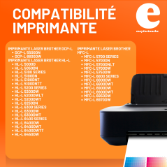 Toner compatible BROTHER TN-3480 XL noir