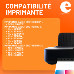 Toner compatible Brother TN3600XL noir