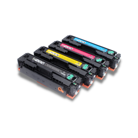 Pack de 4 toners compatible CANON 054H