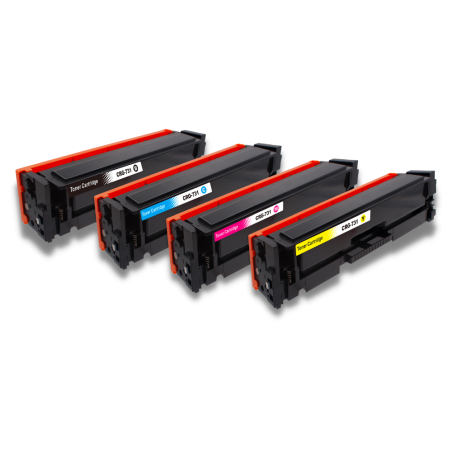 Pack de 4 toners compatible CANON 731 (BK+C+M+Y)