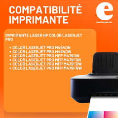 Toner compatible avec HP 415X (W2033X) magenta