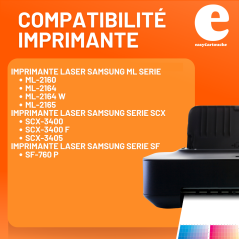 Toner compatible SAMSUNG 101S noir