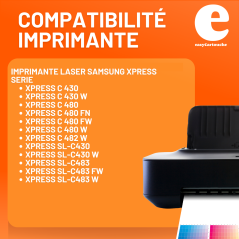 Toner compatible SAMSUNG CLT-C404S cyan