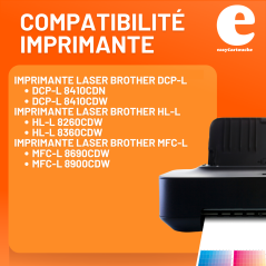 Toner Brother TN-423Y Jaune Compatible | EasyCartouche