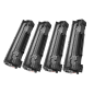 Pack de 4 Toners compatibles HP 85A noir