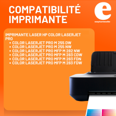 Toner compatible HP 207X magenta