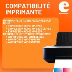 Pack compatible avec EPSON 503XL, 12 cartouches