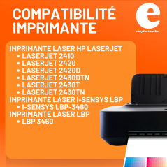 Toner compatible HP 11X/EP-710 noir