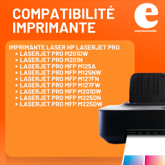 Toner compatible HP 83A noir