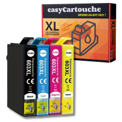 Pack 4 Cartouches Epson 603XL Compatibles | EasyCartouche