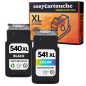 Pack 2 cartouches compatibles CANON PG-540XL/CL-541XL noir et couleur