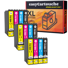 Pack 12 cartouches compatibles EPSON T0715XL