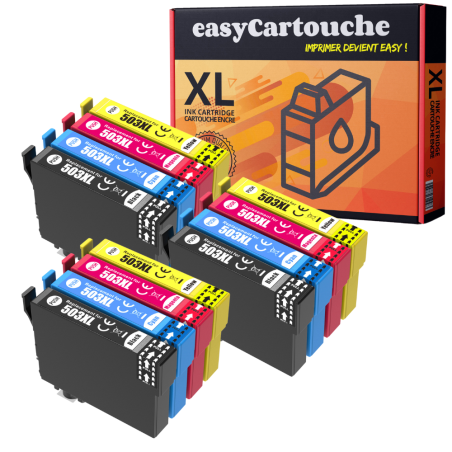 Pack compatible avec EPSON 503XL, 12 cartouches