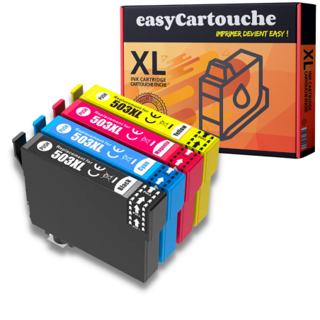 Pack 4 cartouches compatibles EPSON 503XL