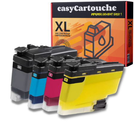 Pack 4 Cartouches Brother LC422XL Compatibles | EasyCartouche