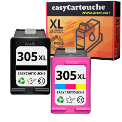 Pack 2 Cartouches HP 305XL Noir & Couleur | EasyCartouche