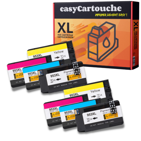 Pack 8 Cartouches compatible avec HP 953XL