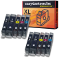 Pack 10 cartouches compatibles CANON PGI-5/CLI-8