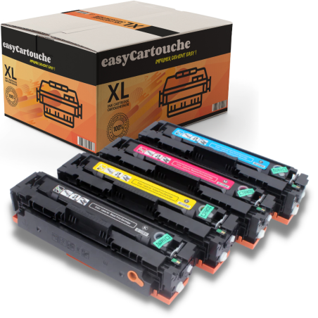 Pack 4 Toners compatibles CANON 046H