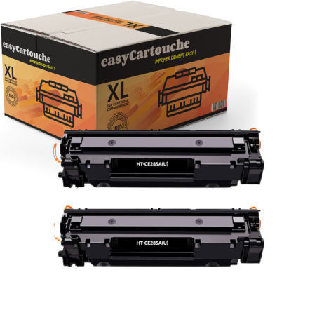 Pack toner compatible Canon 725 Noir Lot de 2