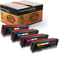 Pack de 4 toners compatible CANON 731 (BK+C+M+Y)