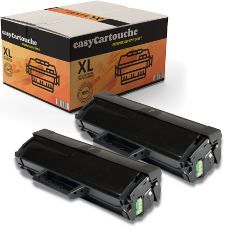 Pack de 2 toners compatibles SAMSUNG 111S noir