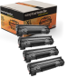 Pack de 4 Toners compatibles CANON 713 noir