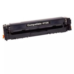 Toner compatible HP 415X noir - remplace W2030X