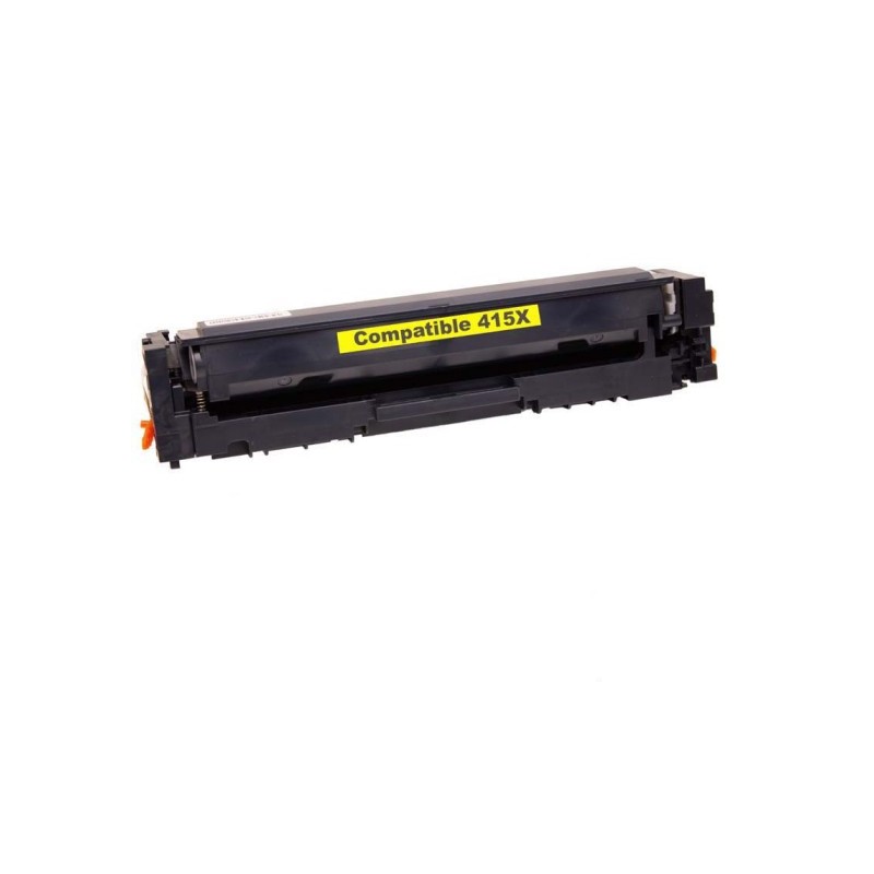 Toner compatible HP 415X jaune - remplace W2032X