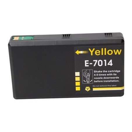 Cartouche compatible EPSON T701 XXL jaune