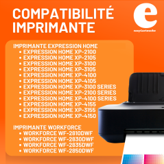 Pack 4 Cartouches Epson 603XL Compatibles | EasyCartouche