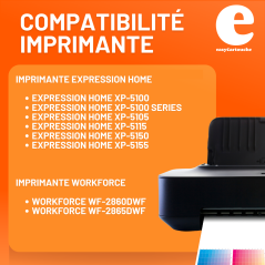 Cartouche Epson 502XL Noire Compatible | EasyCartouche