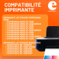 Cartouche compatible avec Epson 604XL jaune